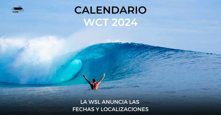 Eventos y fechas del campeonato mundial de surf 2024