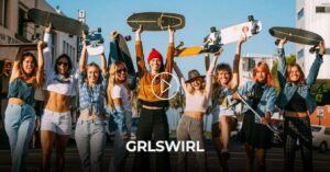 Surfskate para mujeres Grlswirl