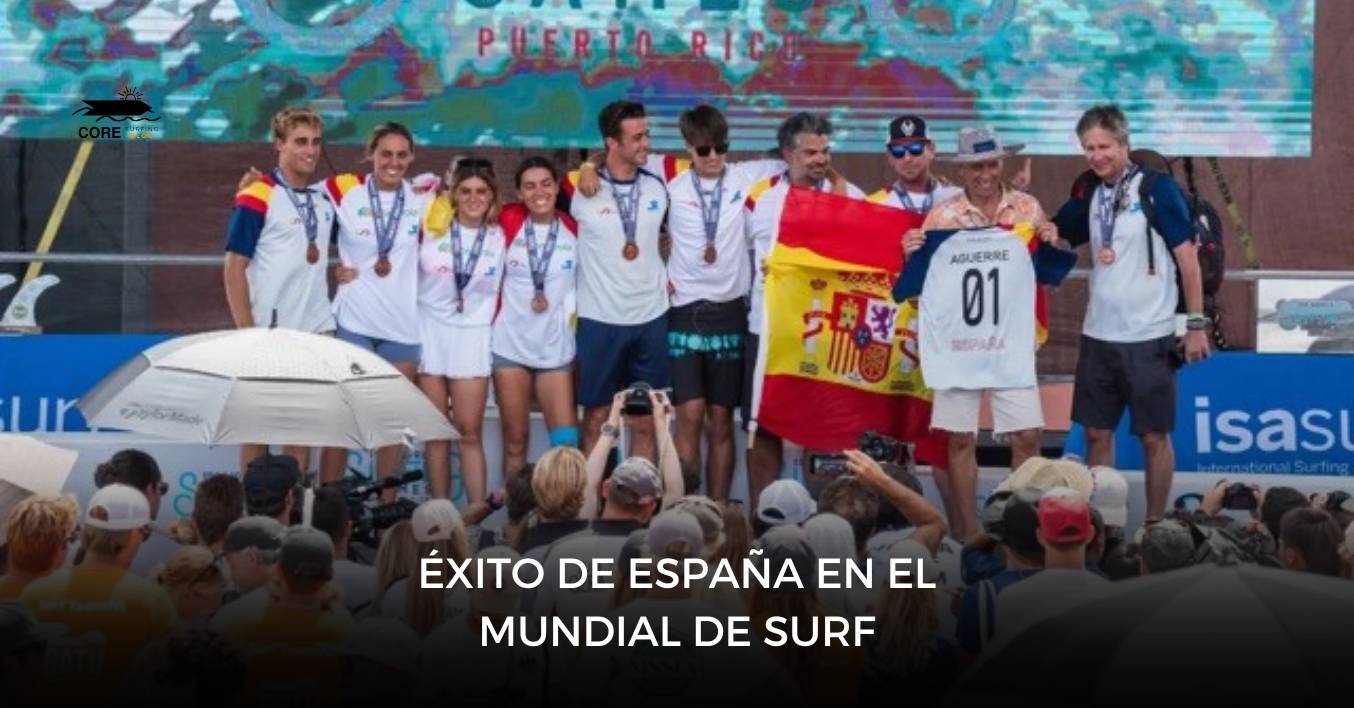 Éxito de la Selección Española de Surf en el Mundial ISA